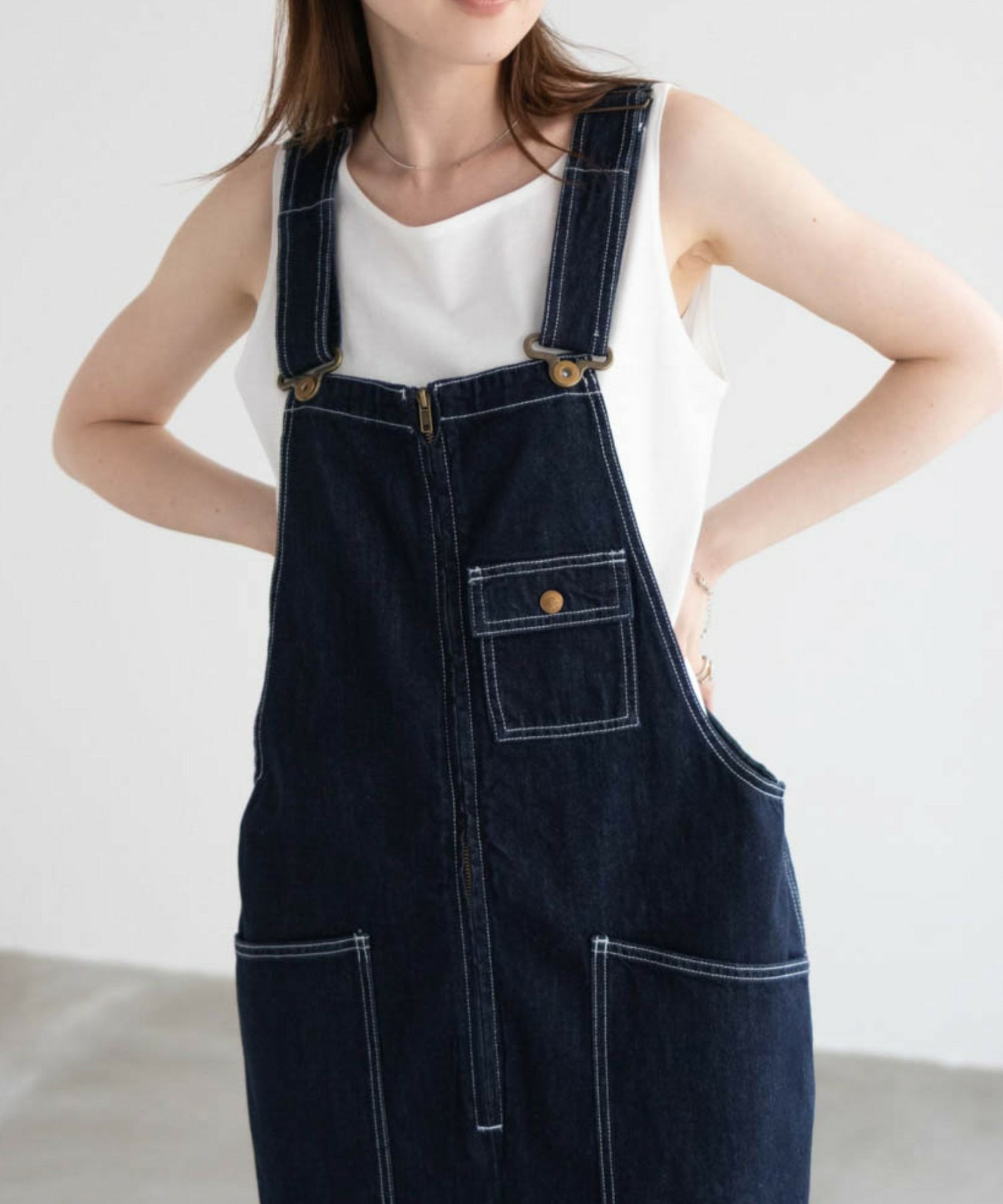 [期間限定価格]Dickies ジップオーバーオール メンズ商品サムネイル-10