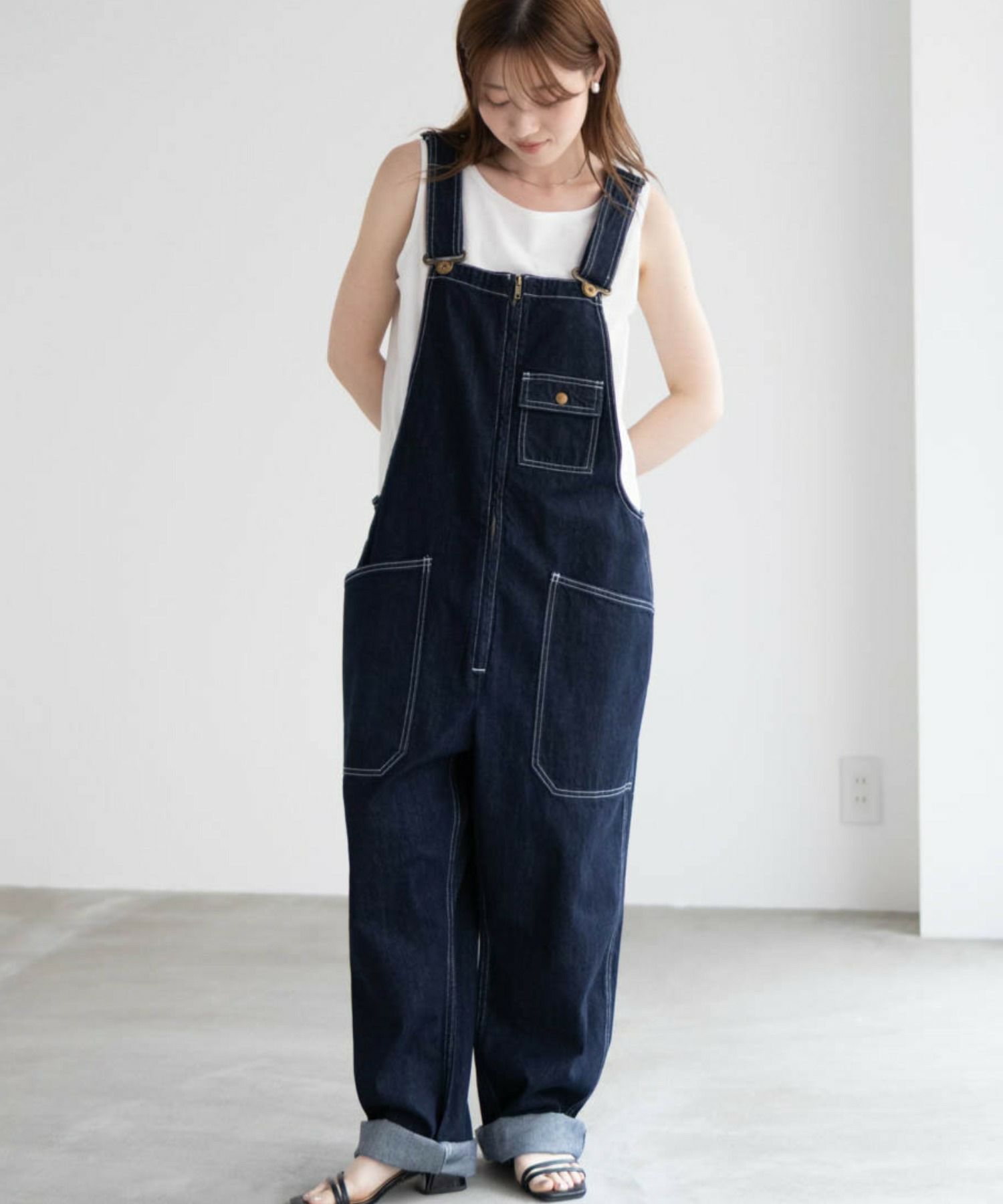 [期間限定価格]Dickies ジップオーバーオール メンズ商品サムネイル-11