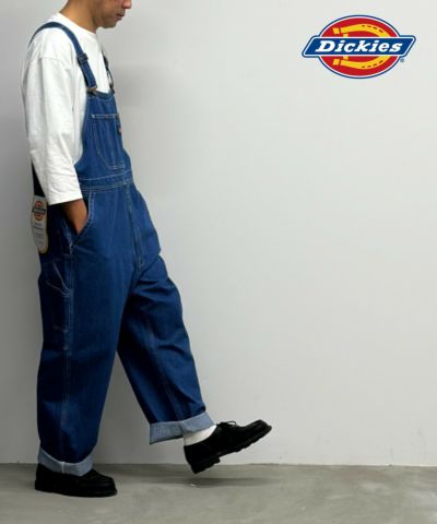 Dickies ジップオーバーオール メンズ