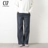 C17 LACHIC ワイドデニムパンツ レディース