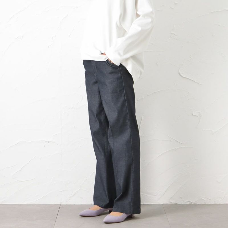 C17  LACHIC ワイドデニムパンツ レディース商品画像-2