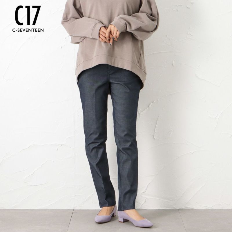 C17  LACHIC スリムテーパードパンツ レディース商品画像-1