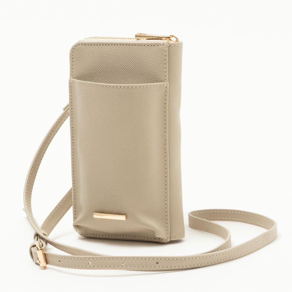ままま　【美品】gemeil ミニマルウォレット　モカ　箱・タグ付き ままま様専用 【美品】gemeil ミニマルウォレット モカ 箱・タグ