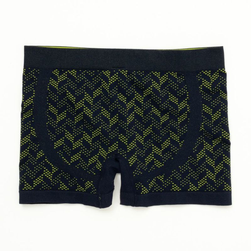 NAVY  へリンボン成型ボクサーパンツ メンズ メール便 対応商品商品画像-2