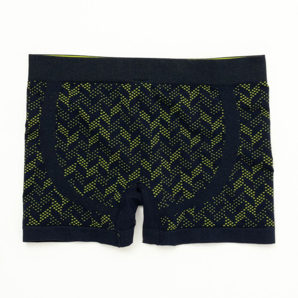 NAVY  へリンボン成型ボクサーパンツ メンズ メール便 対応商品商品画像-2