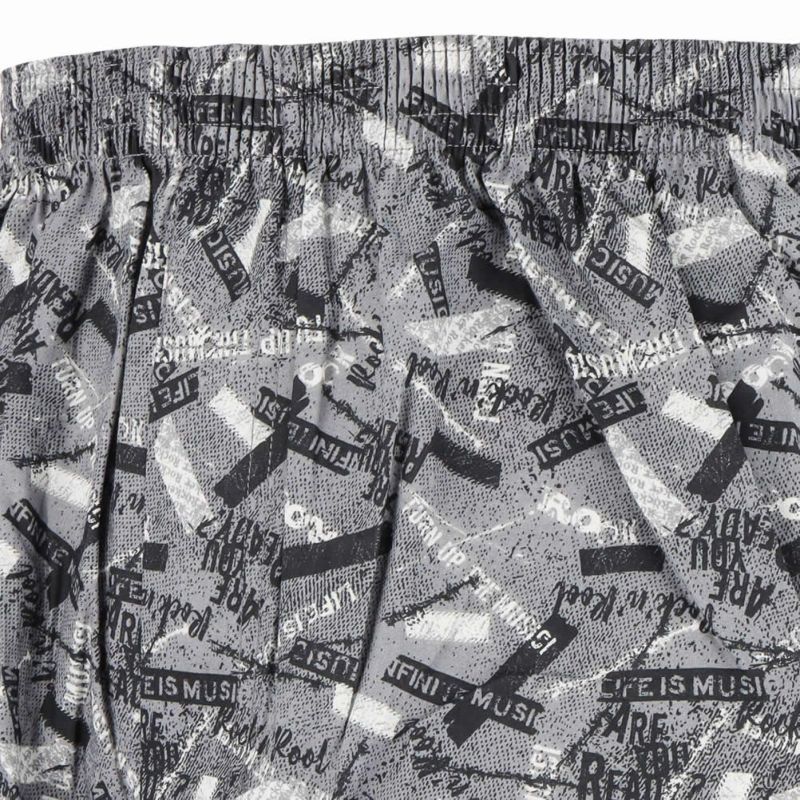NAVY  英字柄トランクス メンズ ネコポス 対応商品商品画像-2