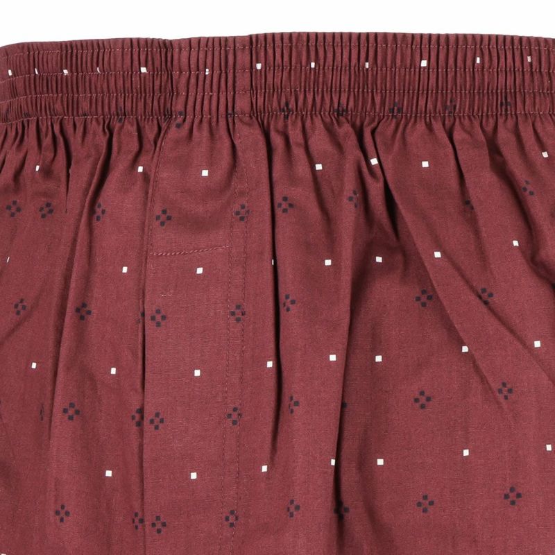 NAVY  小紋柄トランクス メンズ ネコポス 対応商品商品画像-2