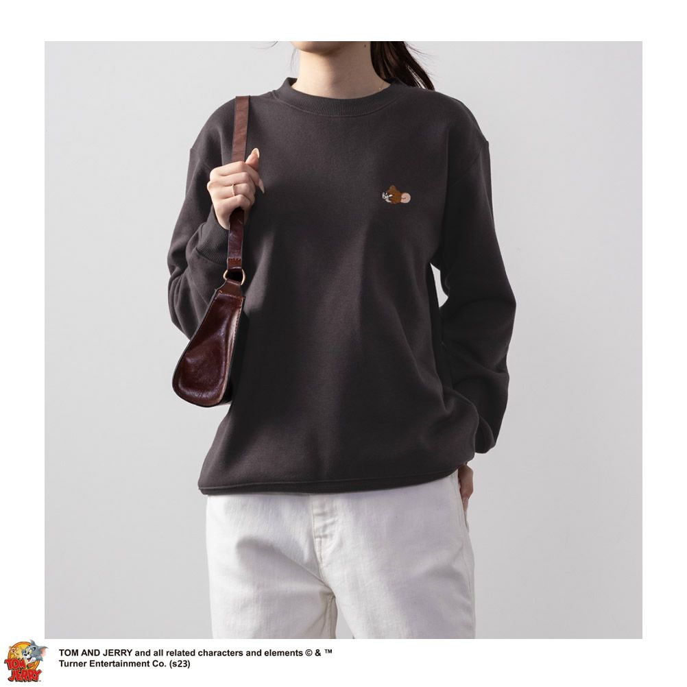Tom and Jerry 裏起毛トレーナー レディース商品サムネイル-2