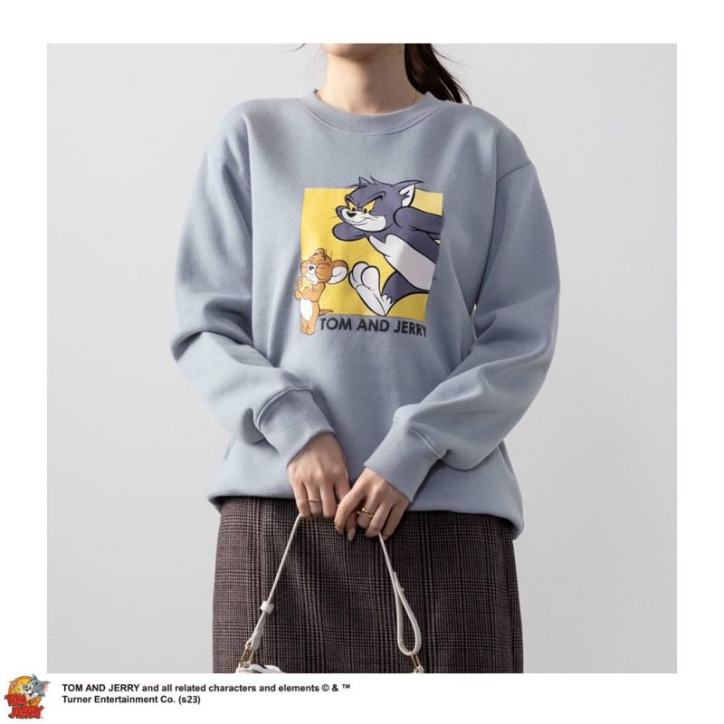 Tom and Jerry 裏起毛トレーナー レディース商品画像-3