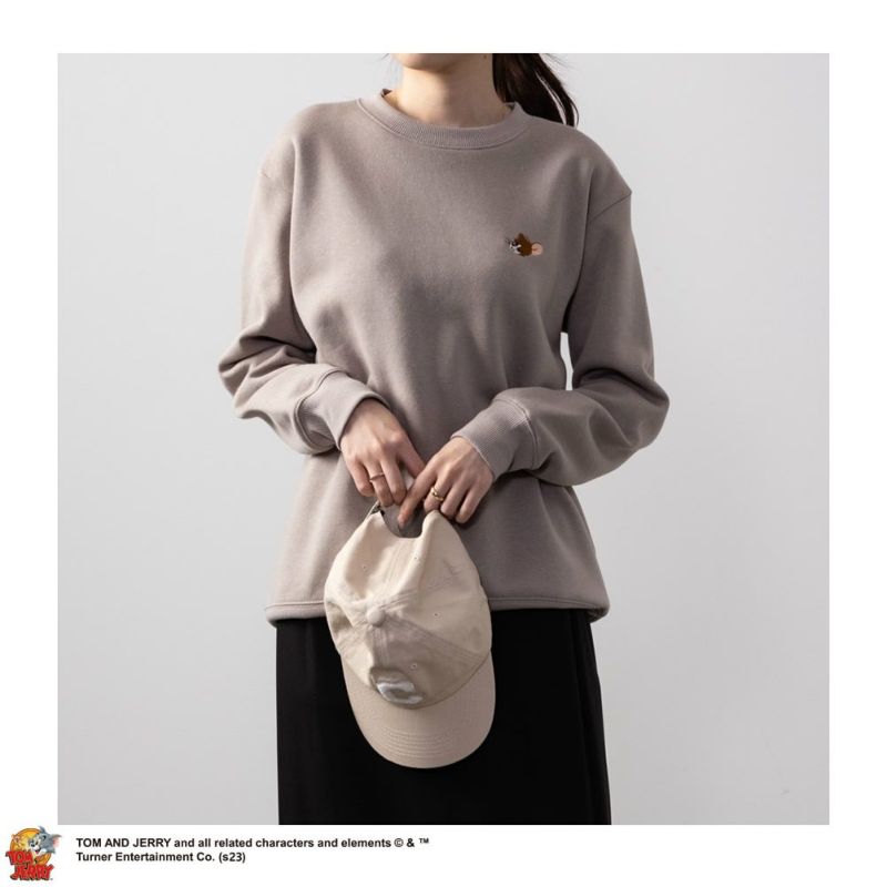 [期間限定価格]Tom and Jerry 裏起毛トレーナー レディース商品画像-4