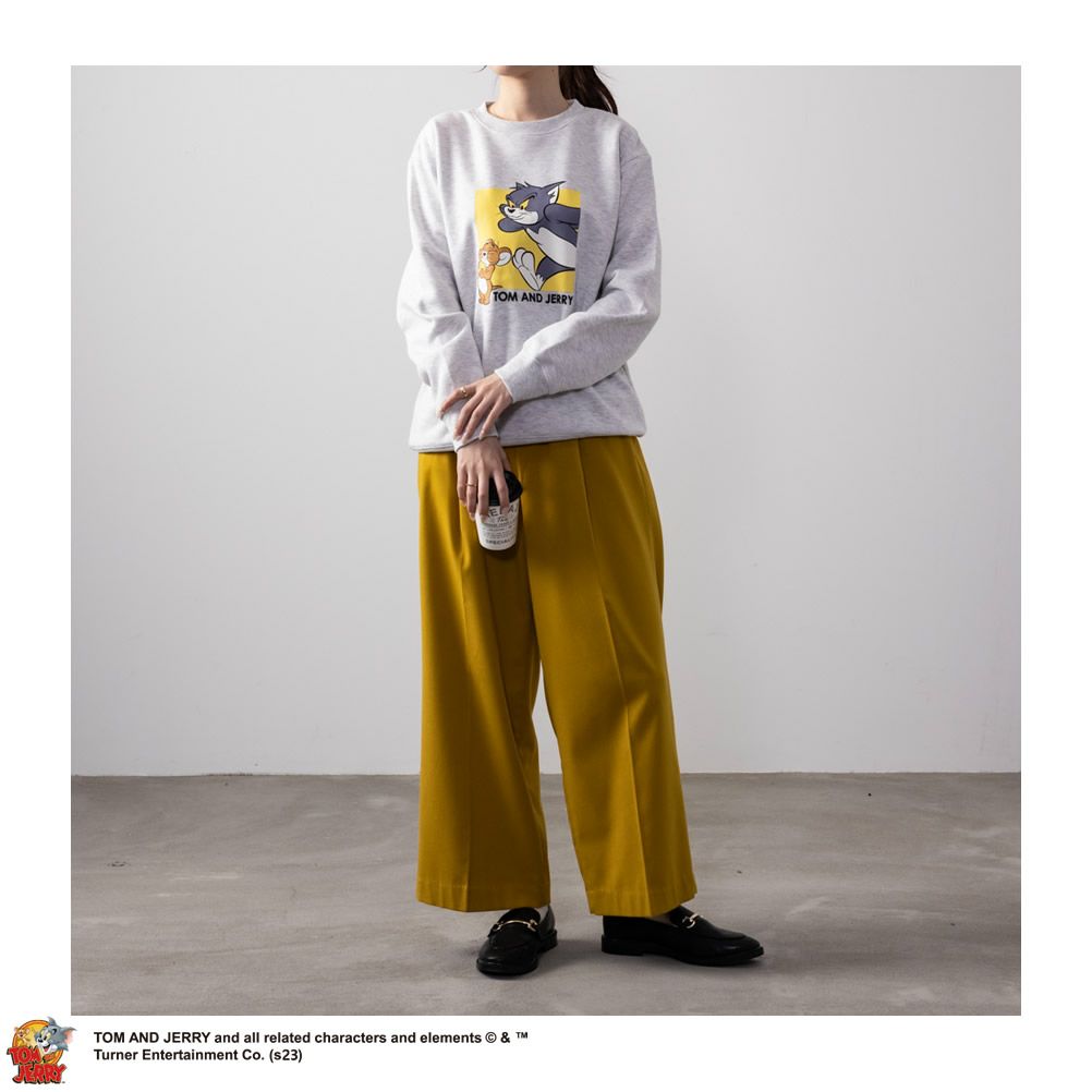 [期間限定価格]Tom and Jerry 裏起毛トレーナー レディース商品サムネイル-5