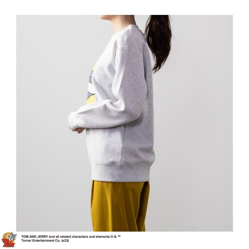 [期間限定価格]Tom and Jerry 裏起毛トレーナー レディース商品画像-6