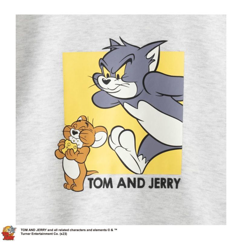 Tom and Jerry 裏起毛トレーナー レディース商品画像-11