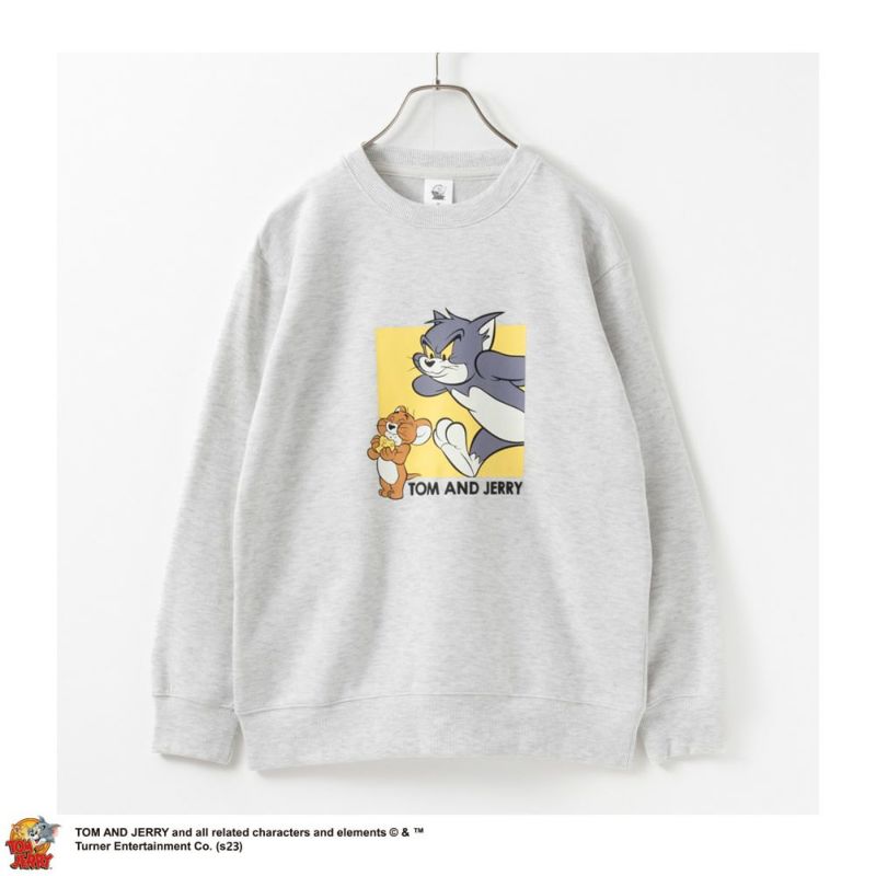 Tom and Jerry 裏起毛トレーナー レディース商品画像-13