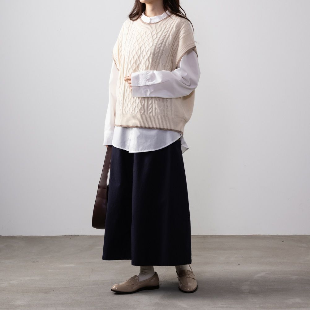 LOGOS PARK  ストレッチスカート レディース商品サムネイル-7