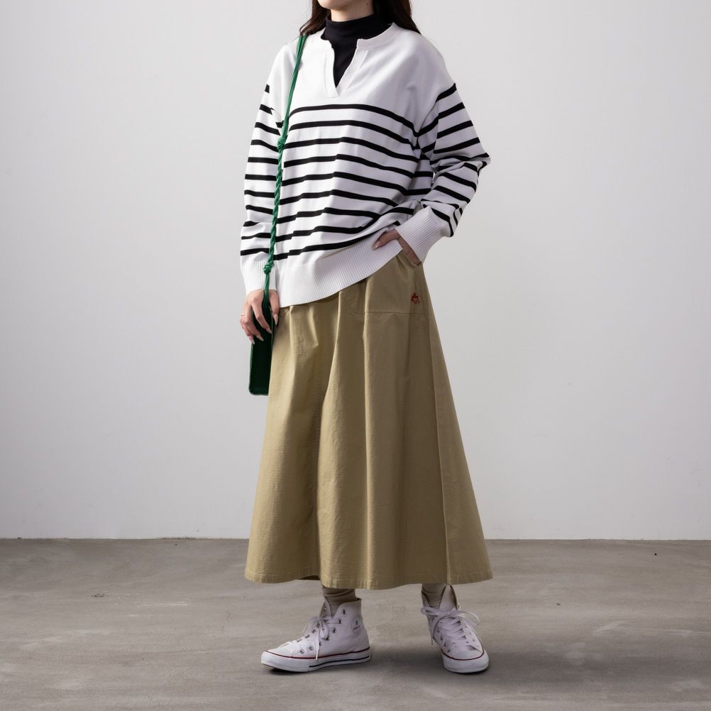 LOGOS PARK ストレッチスカート レディース