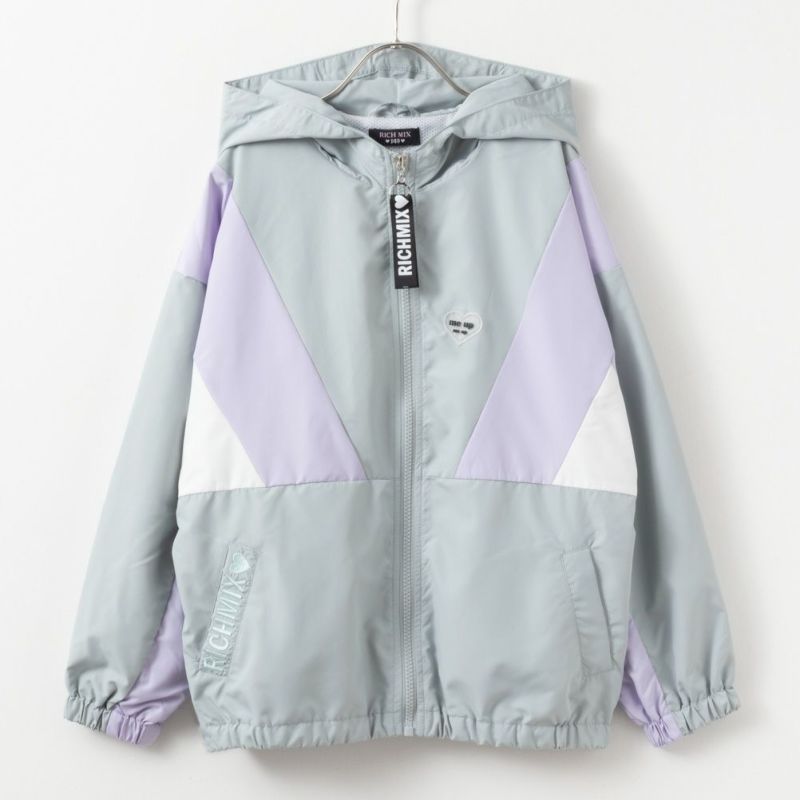 RICH MIX  配色切替ブルゾン キッズ商品画像-2