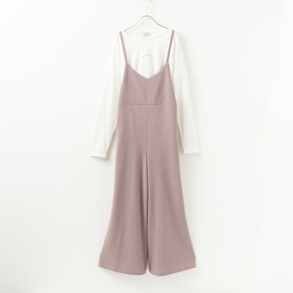 NAVY サロペットアンサンブル キッズ商品画像-1