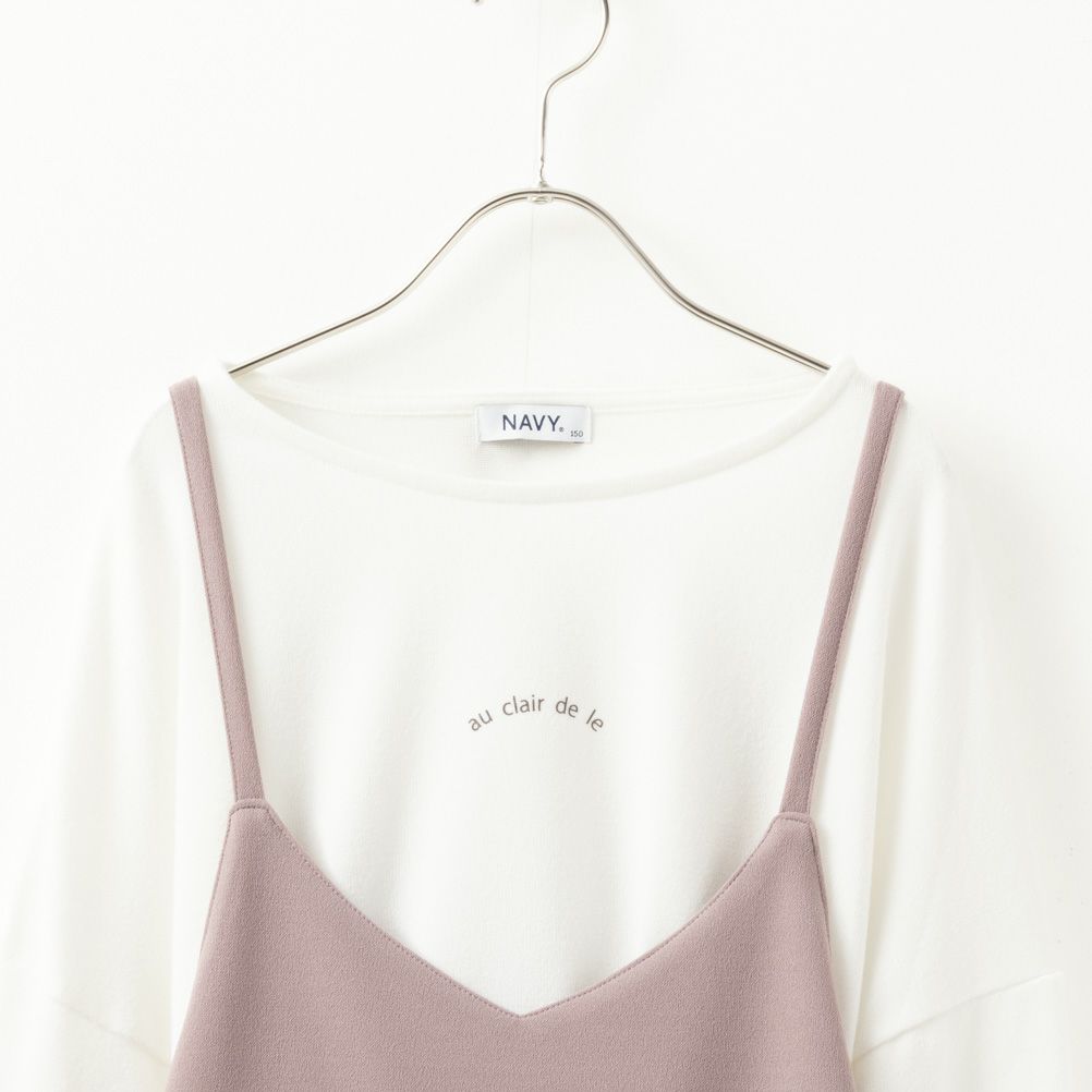 NAVY サロペットアンサンブル キッズ