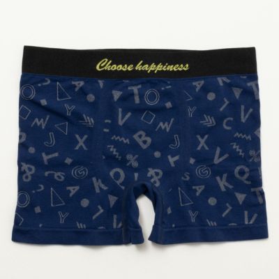 NAVY  英字ロゴ成型ボクサーパンツ メンズ ネコポス 対応商品