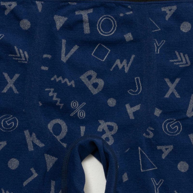 NAVY  英字ロゴ成型ボクサーパンツ メンズ メール便 対応商品商品画像-4