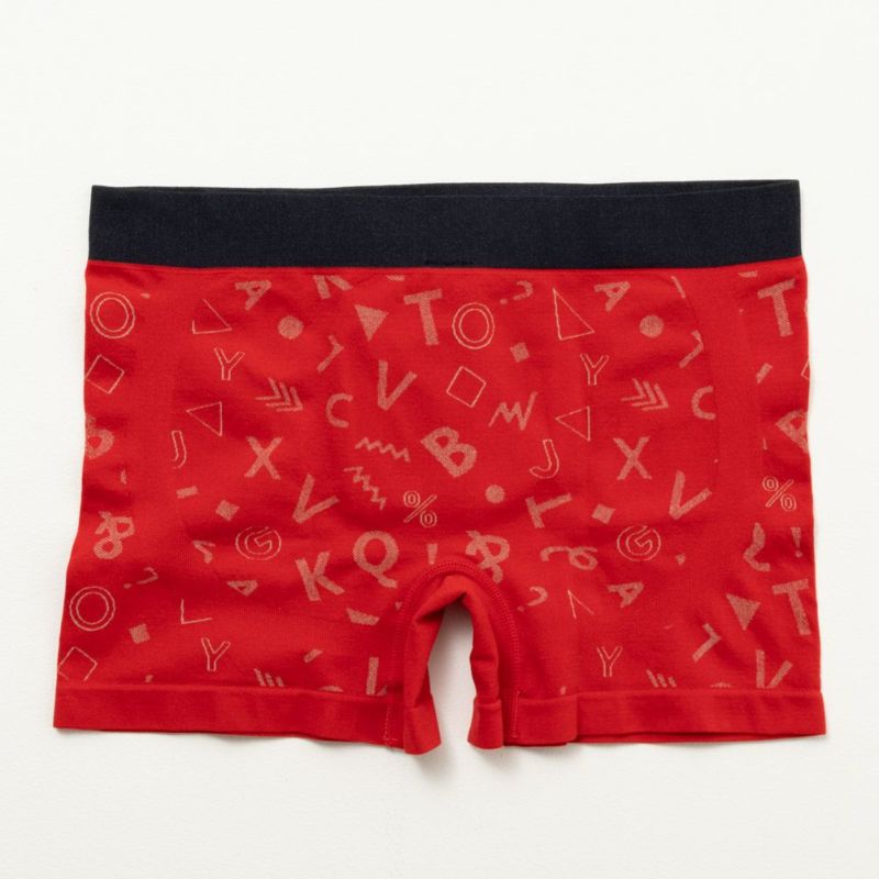 NAVY  英字ロゴ成型ボクサーパンツ メンズ メール便 対応商品商品画像-2