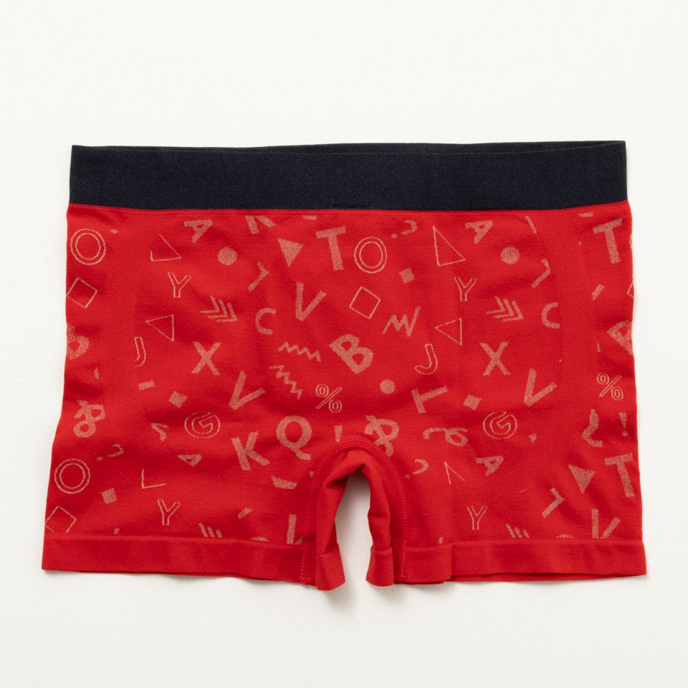 NAVY  英字ロゴ成型ボクサーパンツ メンズ メール便 対応商品商品画像-2