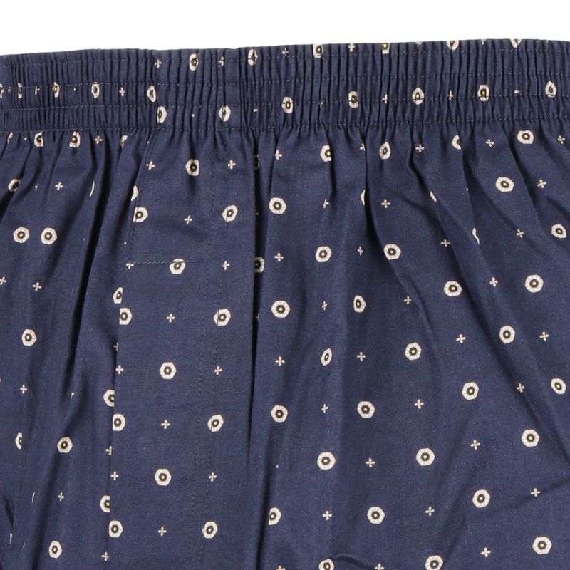NAVY  小紋柄トランクス メンズ ネコポス 対応商品商品画像-2