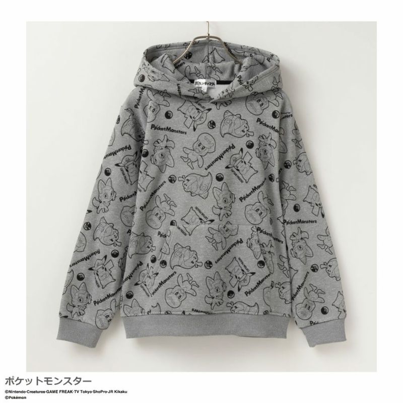 ポケットモンスター ビッグシルエットプルパーカー キッズ商品画像-2