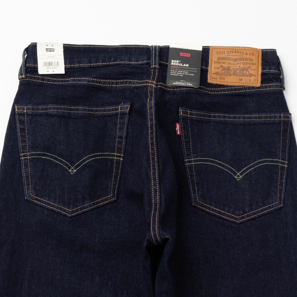 Levi's 505(TM) リラックスフィット ストレートデニムパンツ メンズ
