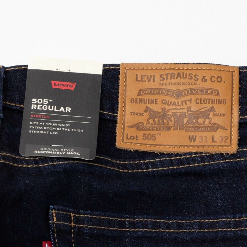 Levi's 505(TM) リラックスフィット ストレートデニムパンツ メンズ商品画像-8