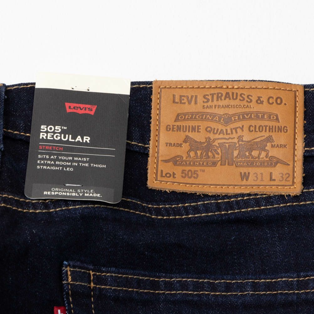 Levi's 505(TM) リラックスフィット ストレートデニムパンツ メンズ商品サムネイル-8