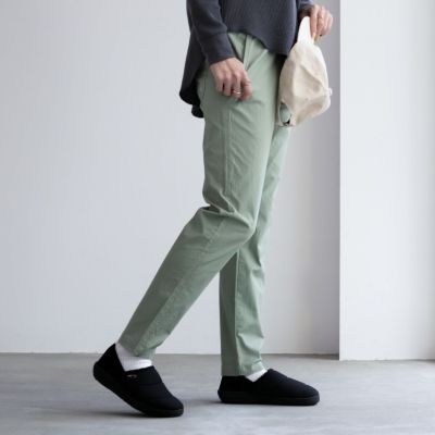 LOGOS PARK  ストレッチテーパードパンツ レディース