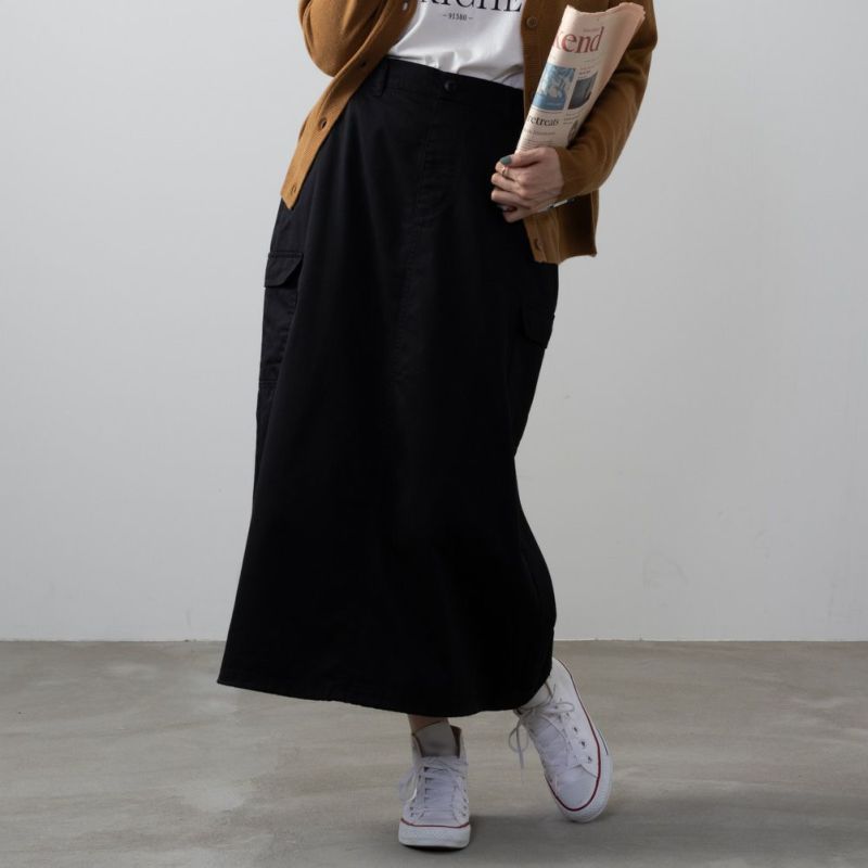 NAVY  カーゴスカート レディース商品画像-2