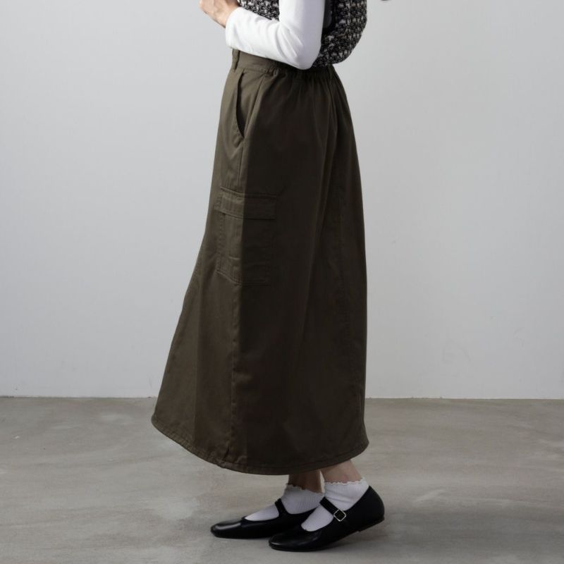NAVY  カーゴスカート レディース商品画像-4