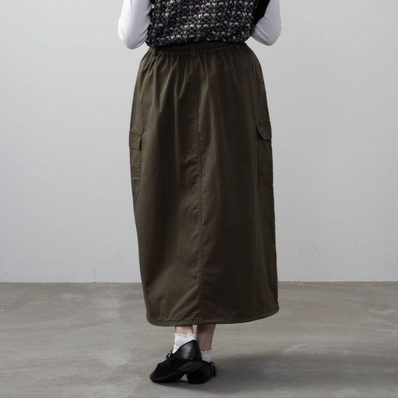 NAVY  カーゴスカート レディース商品画像-5
