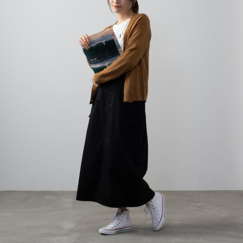 NAVY  カーゴスカート レディース商品画像-6