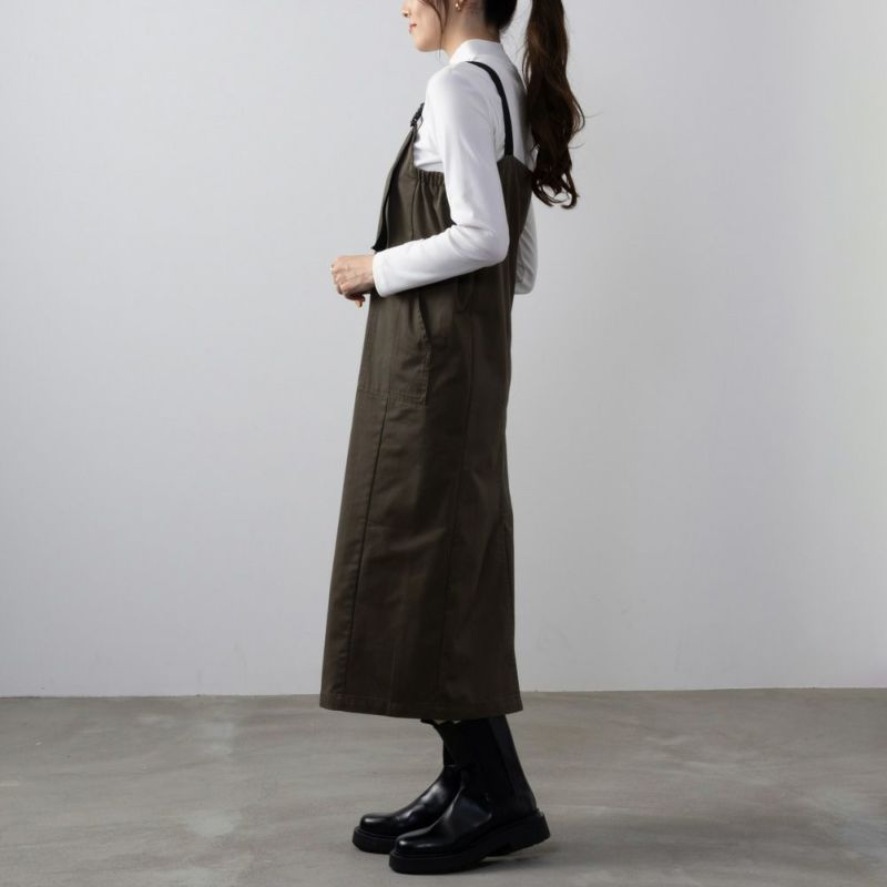 NAVY  カーゴジャンパースカート レディース商品画像-4