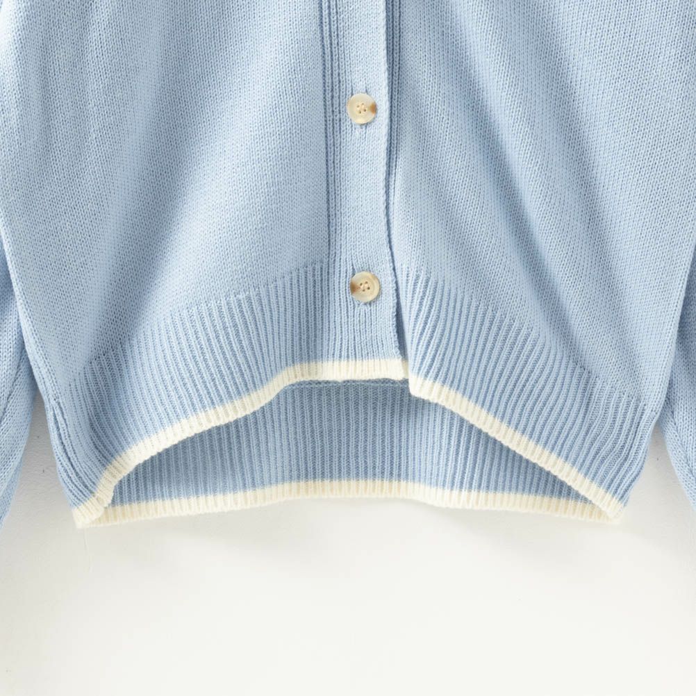 NAVY  ニットカーディガンアンサンブル キッズ商品画像-13