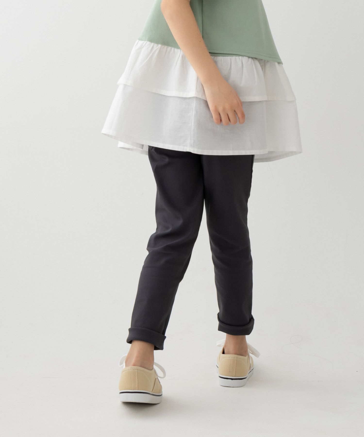 NAVY  ストレッチパンツ キッズ商品画像-4