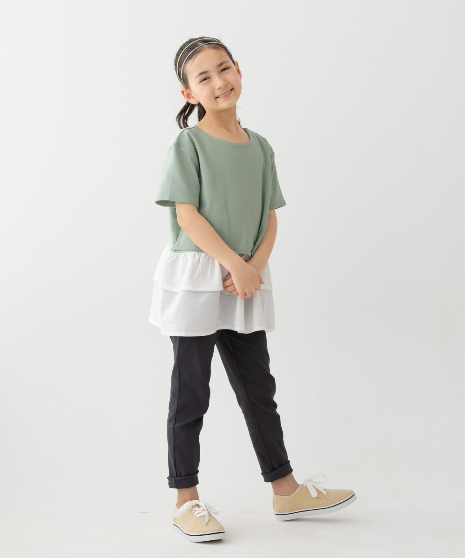 NAVY ストレッチパンツ キッズ