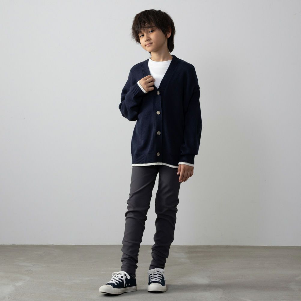 NAVY  ストレッチパンツ キッズ商品サムネイル-12
