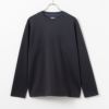 NAVY ダブルフェイスロングスリーブTシャツ メンズ