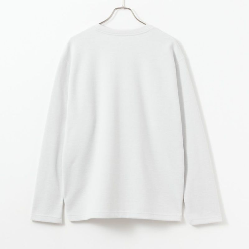 NAVY  ダブルフェイスロングスリーブTシャツ メンズ商品画像-4