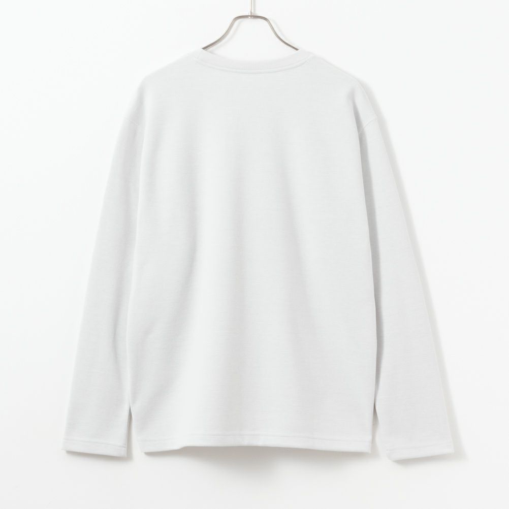 NAVY ダブルフェイスロングスリーブTシャツ メンズ