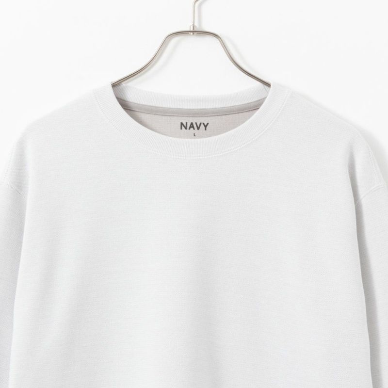 NAVY  ダブルフェイスロングスリーブTシャツ メンズ商品画像-5