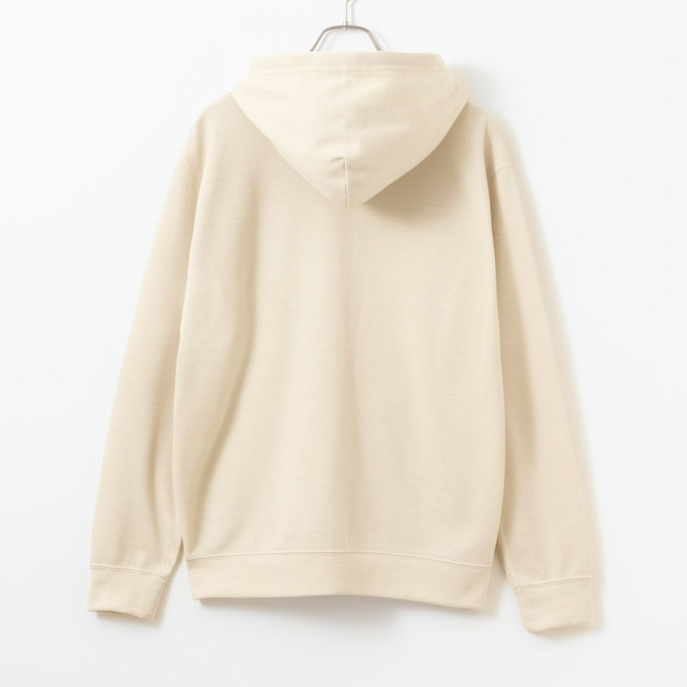 NAVY ダブルフェイスジップアップパーカー メンズ