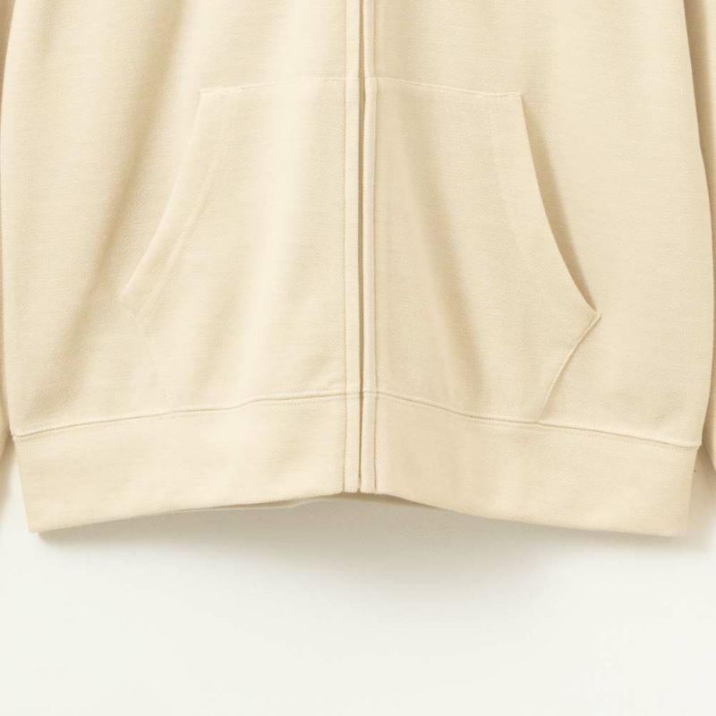 NAVY  ダブルフェイスジップアップパーカー メンズ商品画像-7