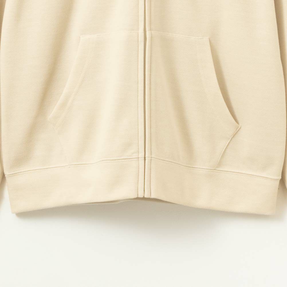 NAVY ダブルフェイスジップアップパーカー メンズ