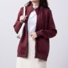 CLOTHES TRUCK 裏起毛スタンドジップジャケット レディース